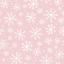 Santa and Snowflakes - Double-Sided Christmas Paper