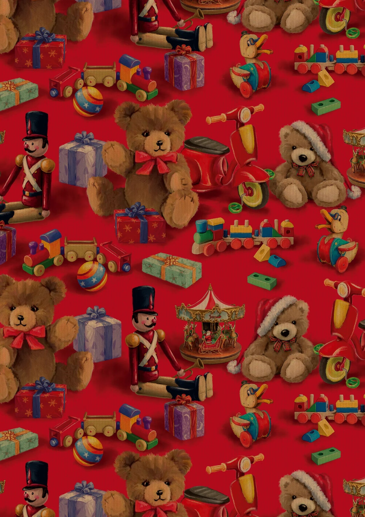 Toys Kraft Gift Wrap