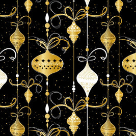Retro Ornaments Christmas Gift Wrap