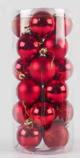 Christmas Tree Ornaments - 6 cm (+ Options)