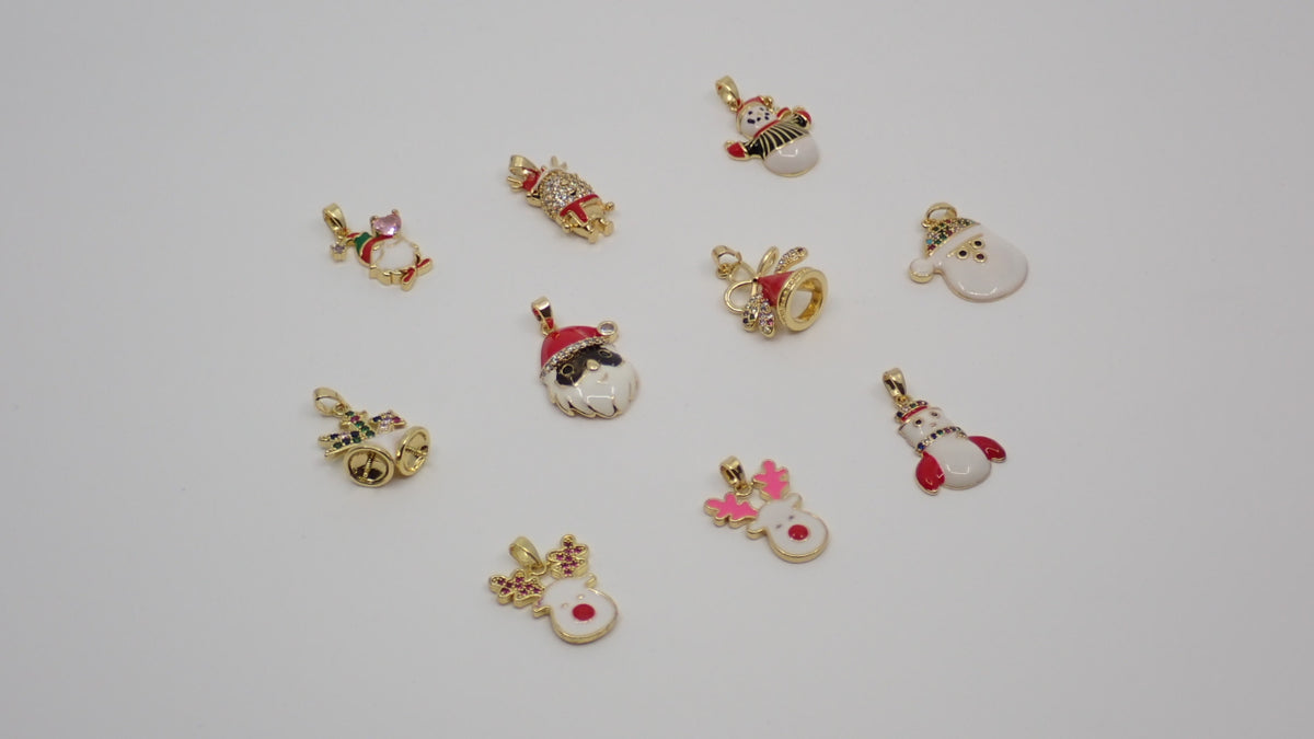 Pendentifs, thème Noël