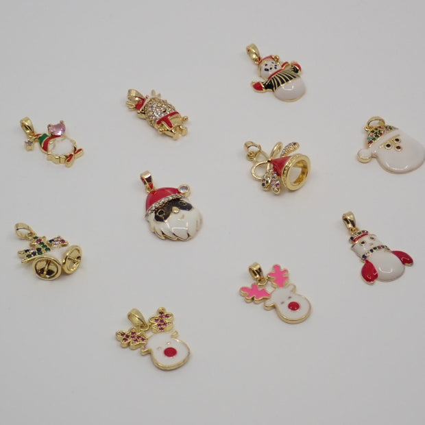 Pendentifs, thème Noël