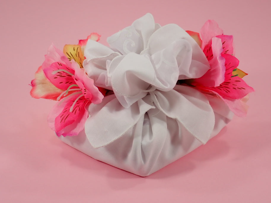 Emballage en tissu Furoshiki - Jusqu'à 45 cm x 45 cm