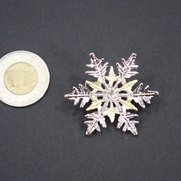 Broches, thème Noël, strass (+ options)