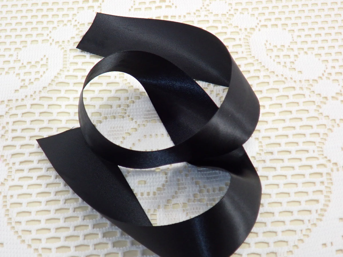 Ruban de satin, double face | 3,8 cm