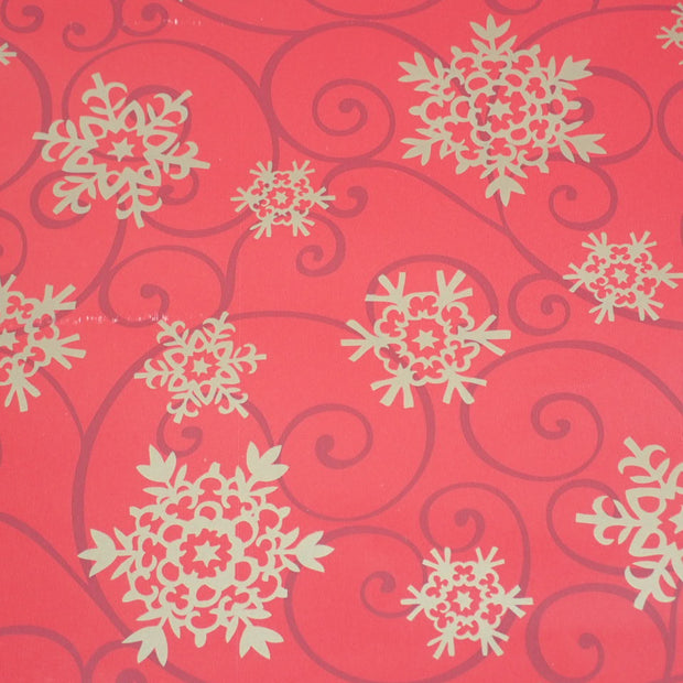 Snowflake Medallions Gift Wrap