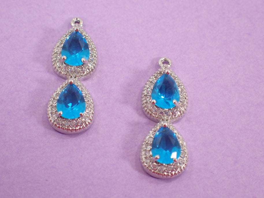 Blue Teardrop Pendant