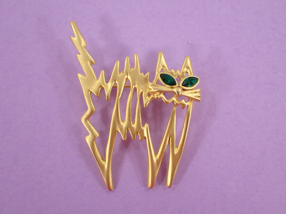 Cat Brooch
