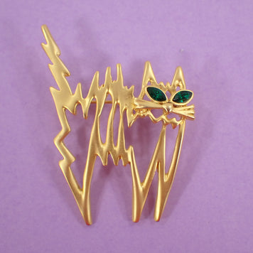 Cat Brooch