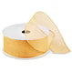 Ruban en organza filaire - 3,8 cm (+ options)