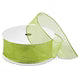 Ruban en organza filaire - 3,8 cm (+ options)