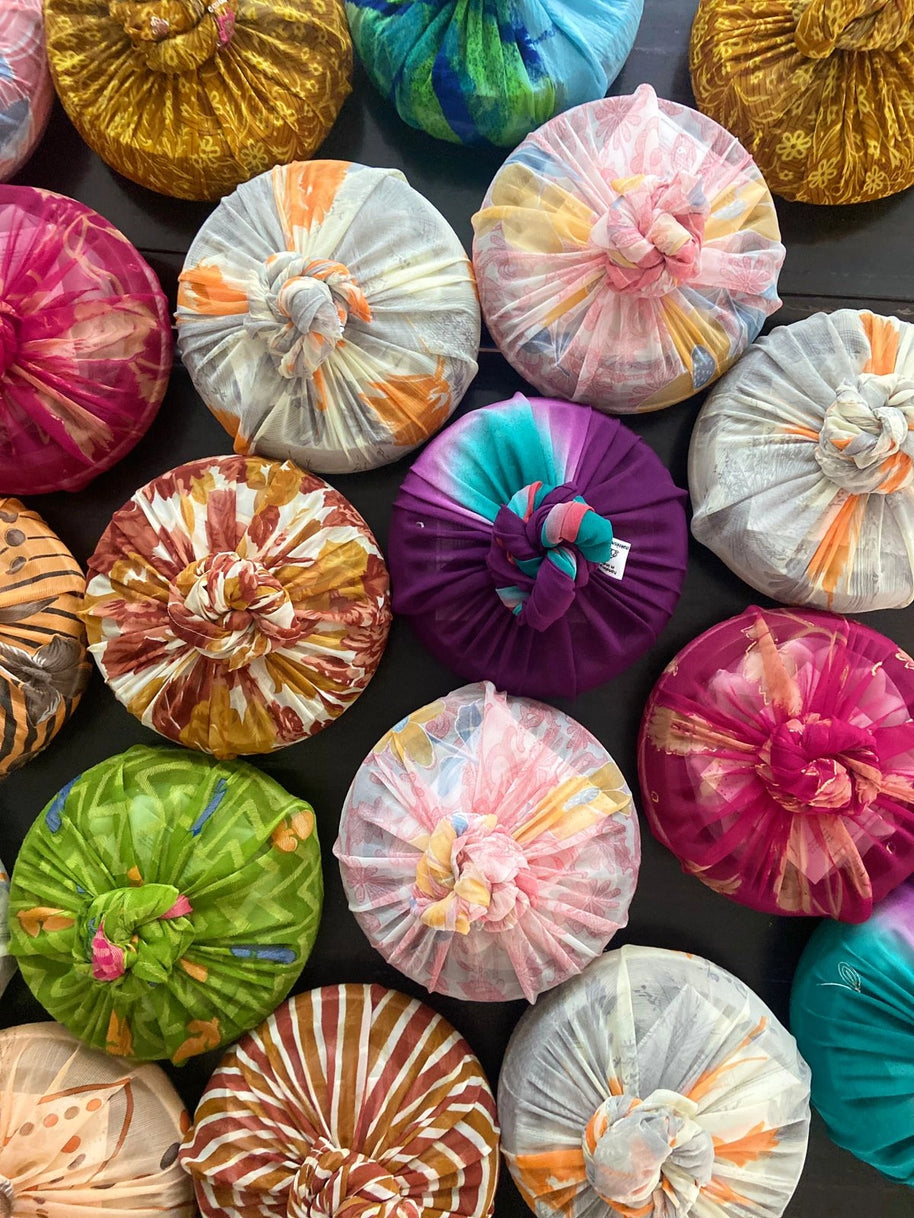 Sari Gift Wraps, Furoshiki, 45cm x 45cm, 18 x 18 inches