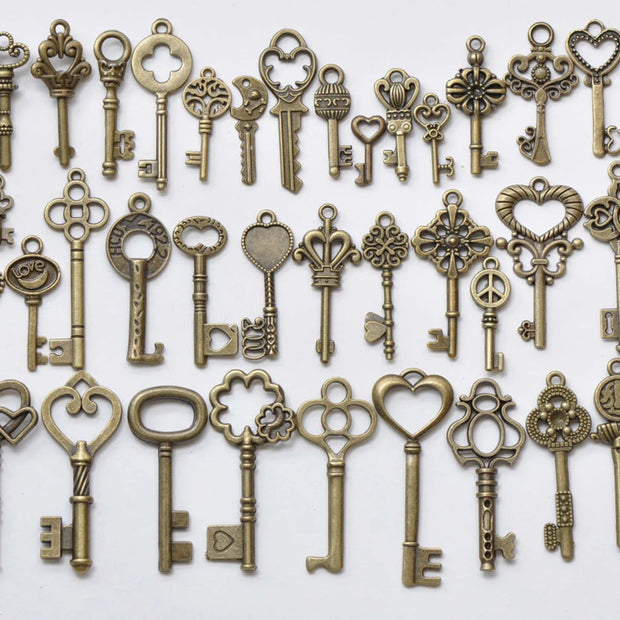 Skeleton Key Charms (+ Options)
