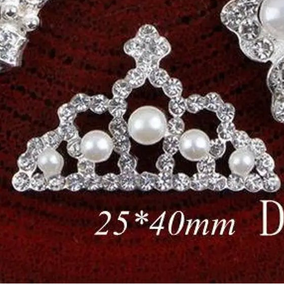 Pearl and Rhinestone Flatback Cabochon (+ Options)