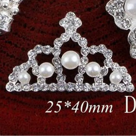Pearl and Rhinestone Flatback Cabochon (+ Options)